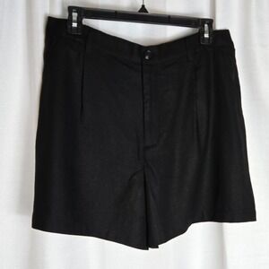 NWT New high rise linen blend‎ womens shorts Time and Tru 5 inch inseam